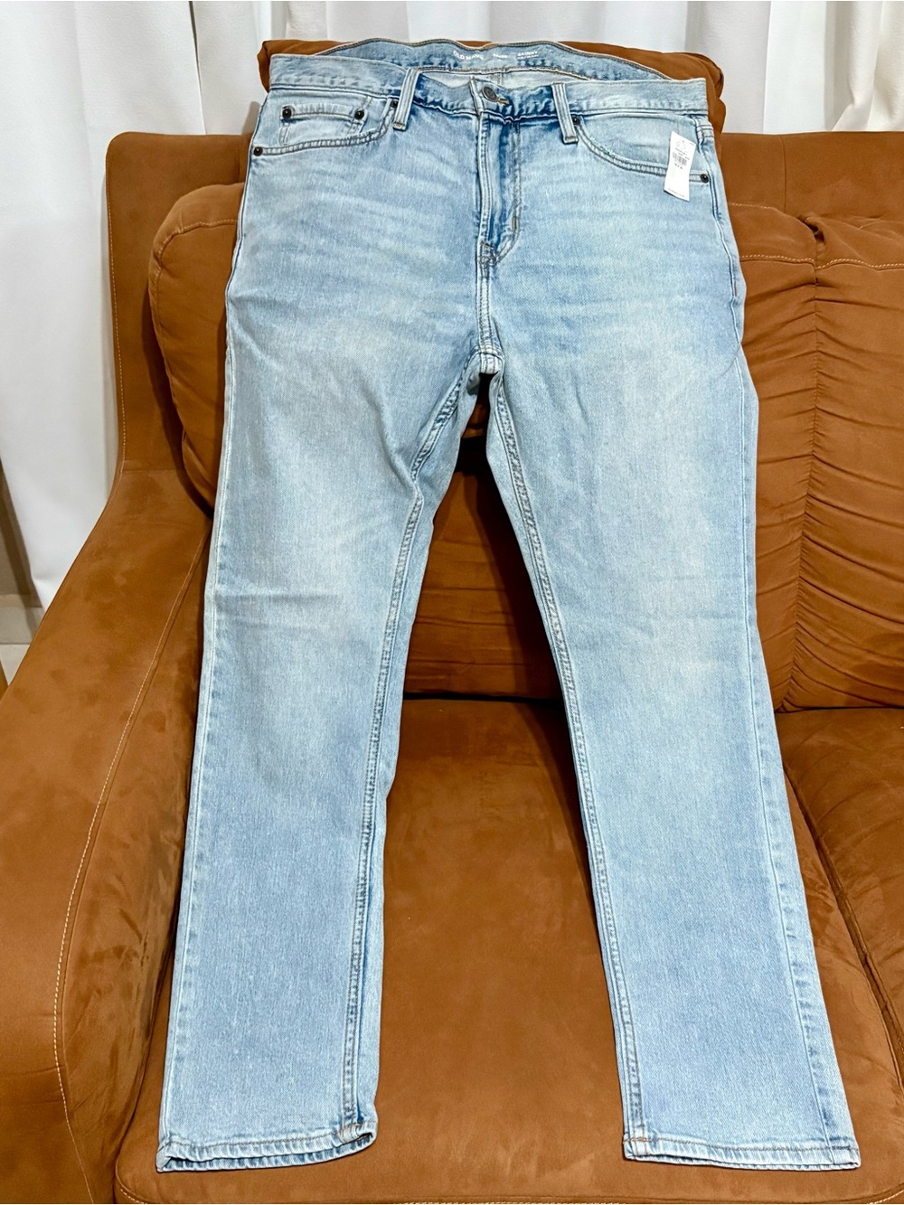 Old Navy NWT Men Light Wash Built-In Flex Skinny Jeans